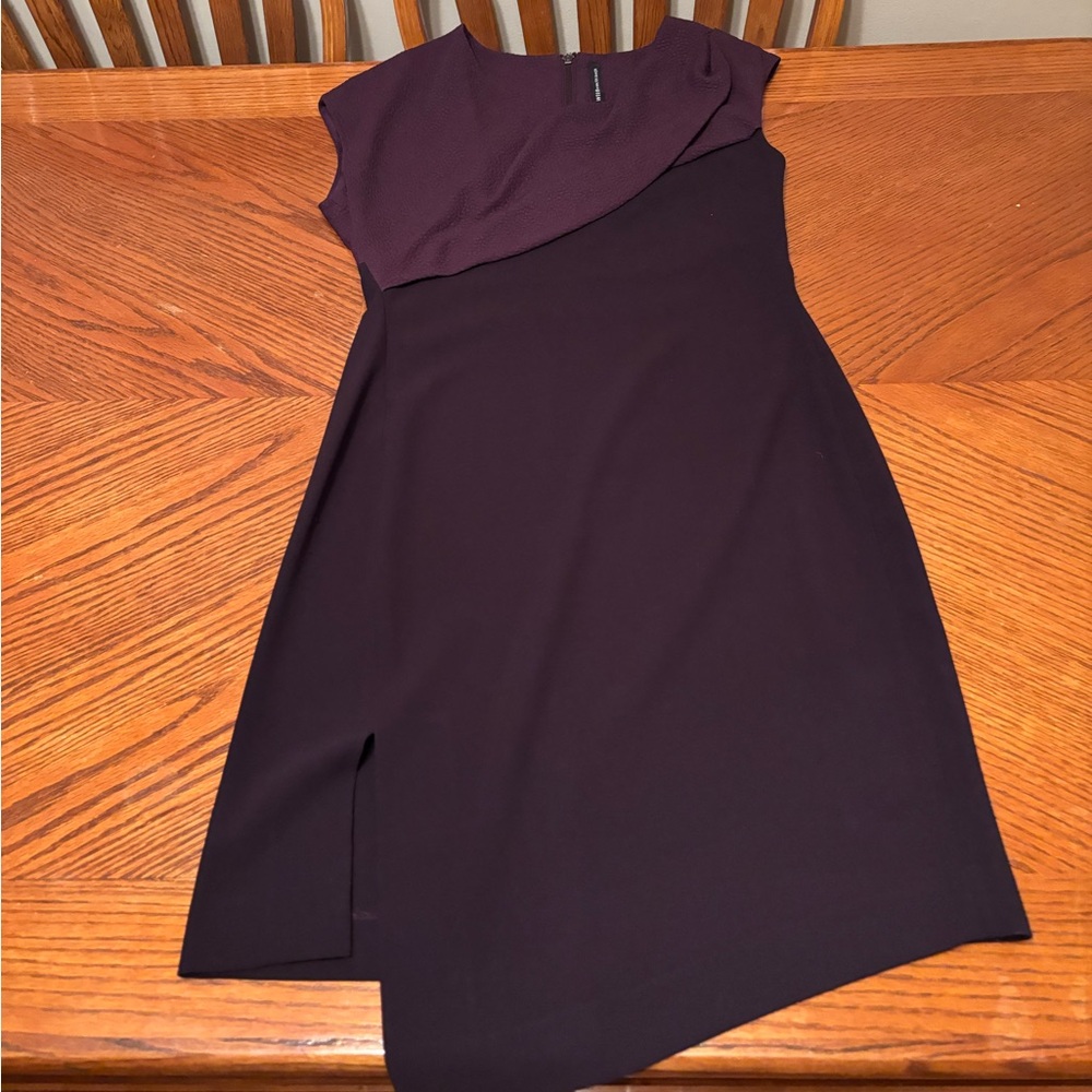 W118 by Walter Baker Asymmetrical Plum Dress